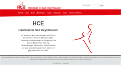 Desktop Screenshot of hce-bad-oeynhausen.de